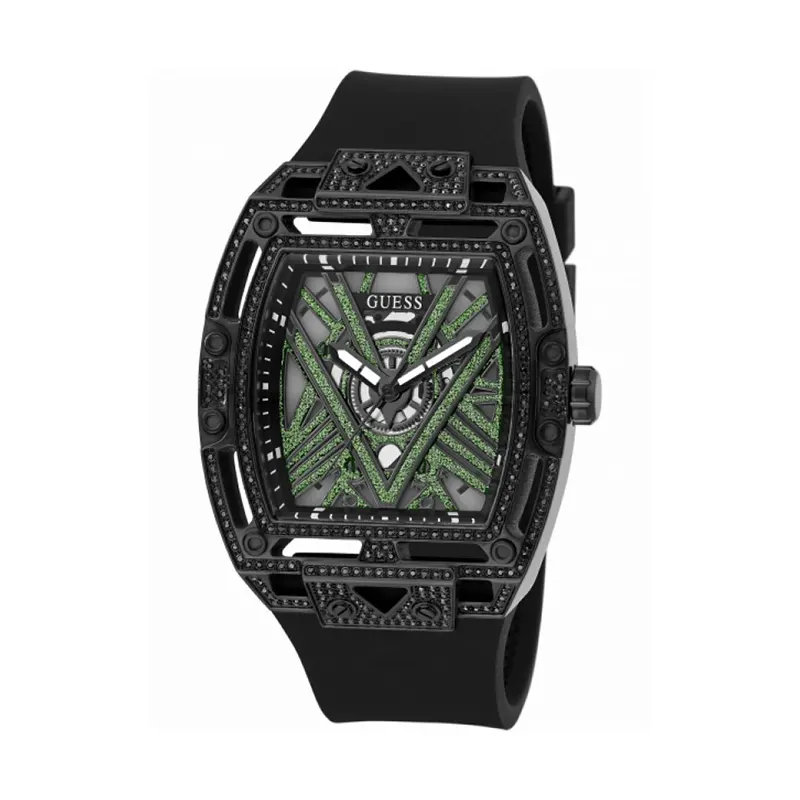 Guess Legend Translucent Dial Fashion Men’s Watch- GW0564G2